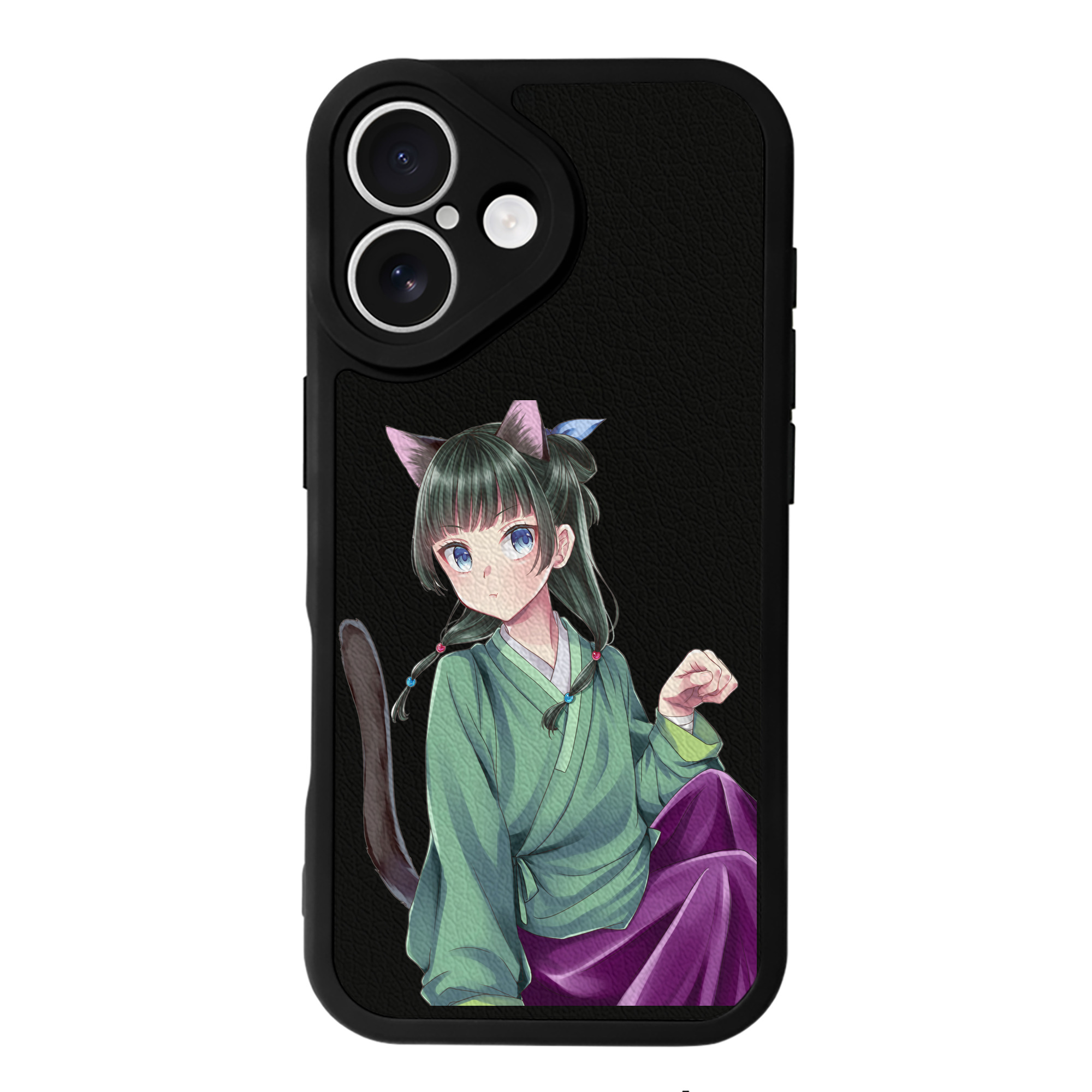 薬屋のひとりごと The Apothecary Diaries 【iPhone 16シリーズ対応】シリコンスマホケース（レザー調） 材質：シリコン